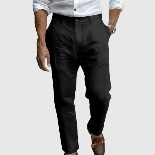 Lucca™ | Pantalón de lino premium de corte moderno - Nuovo&CO