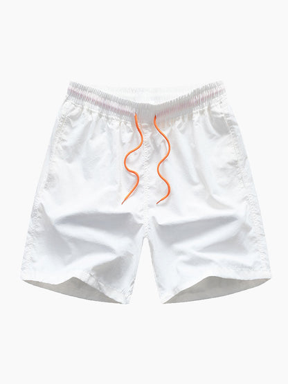 Island Sailing Print Button Up Shirt & Swim Shorts