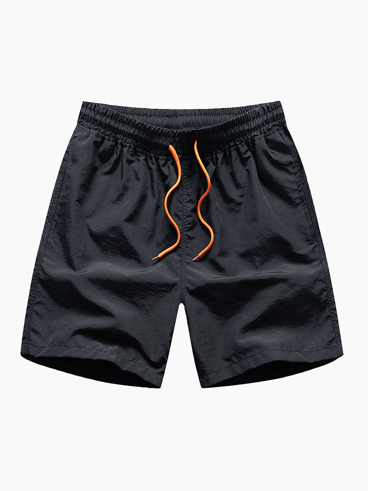 Island Sailing Print Button Up Shirt & Swim Shorts