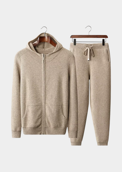PREMIUM CASHMERE SAND KILIAN LEISURE SET