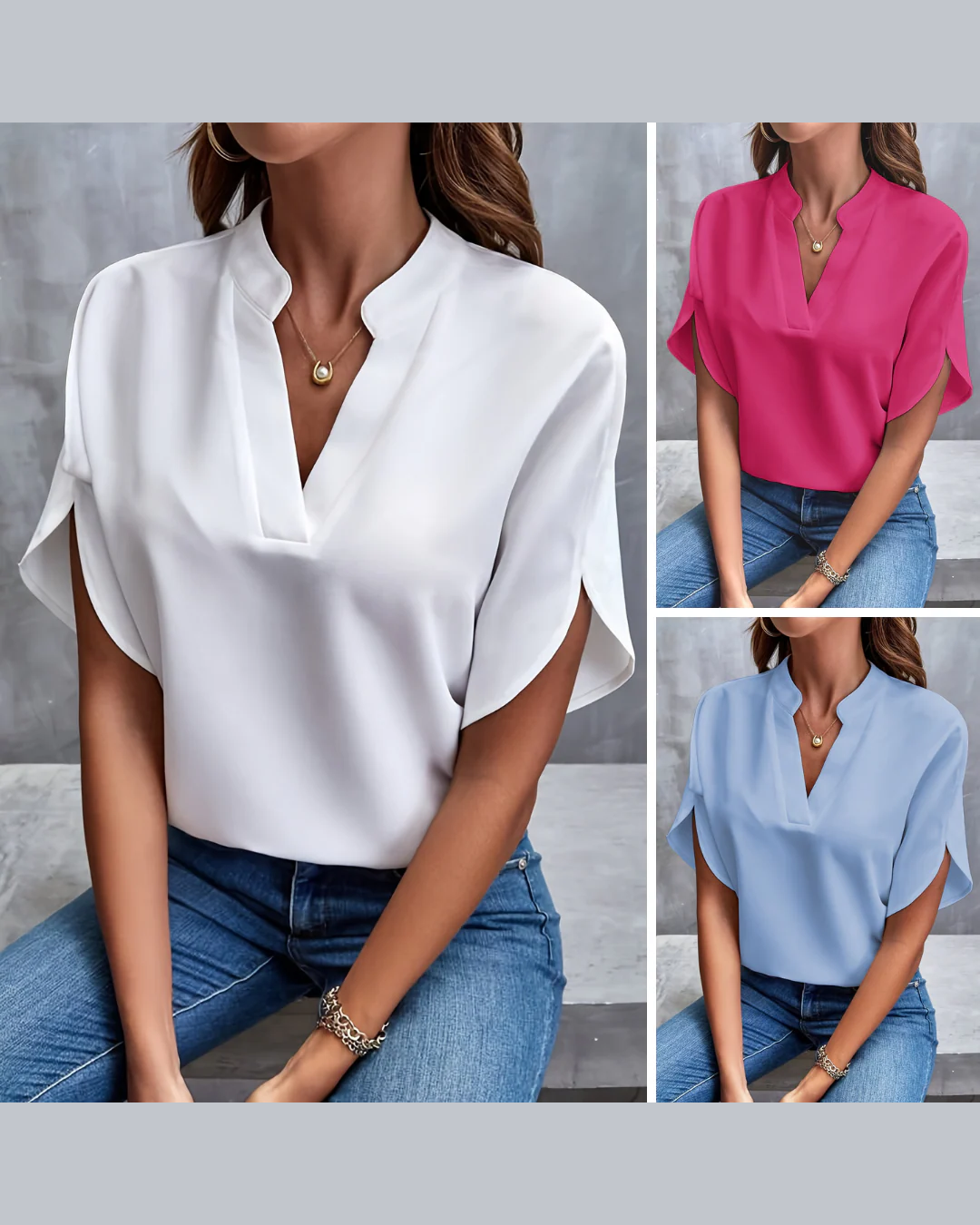 Blouse | Blusa ligera y elegante para primavera y verano - Nuovo&CO