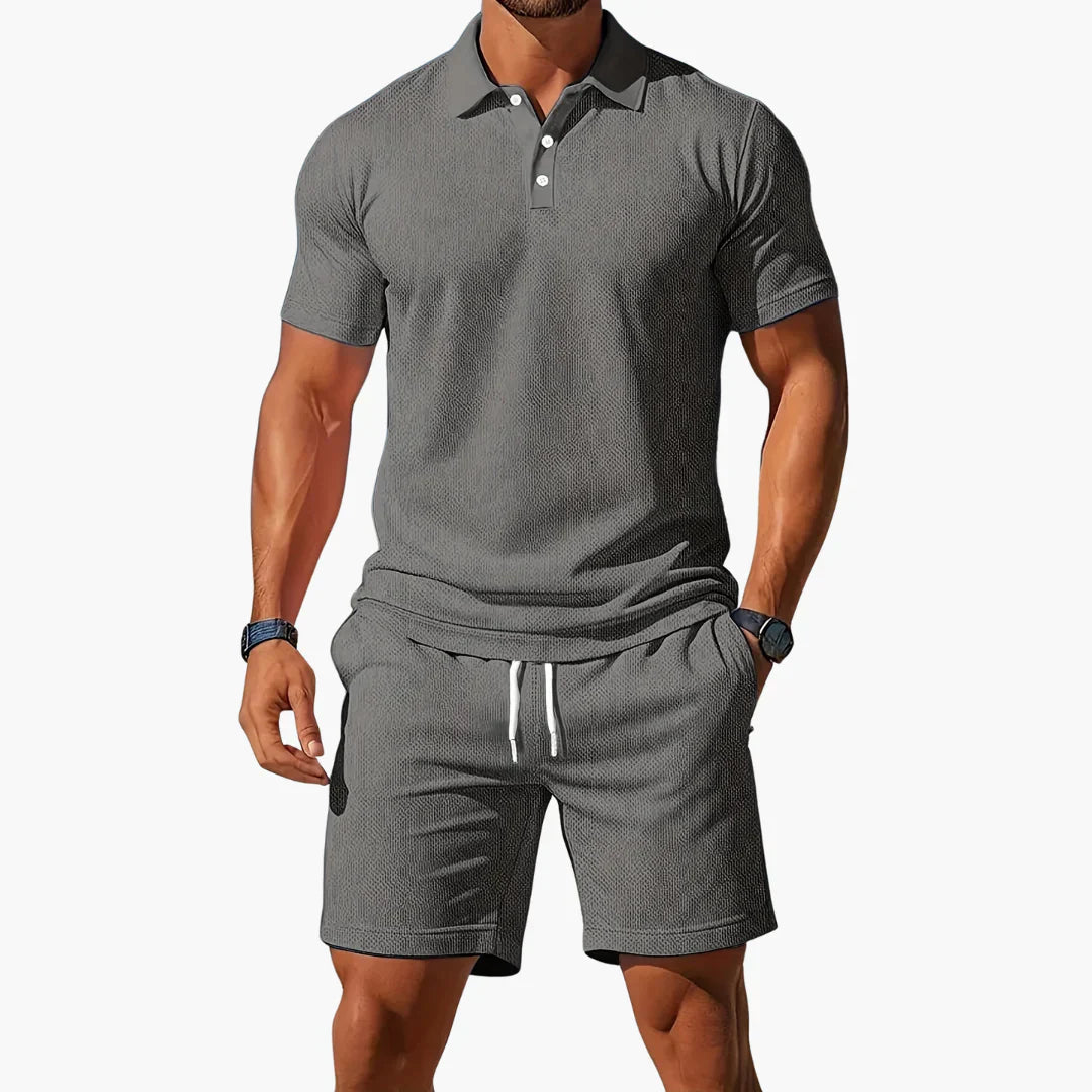 Summer Polo Shirt Set