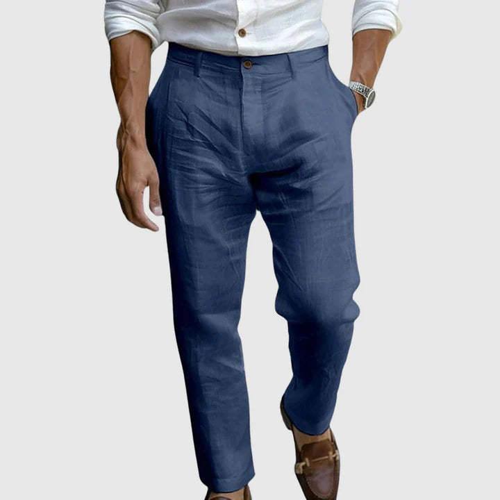 Lucca™ | Pantalón de lino premium de corte moderno - Nuovo&CO
