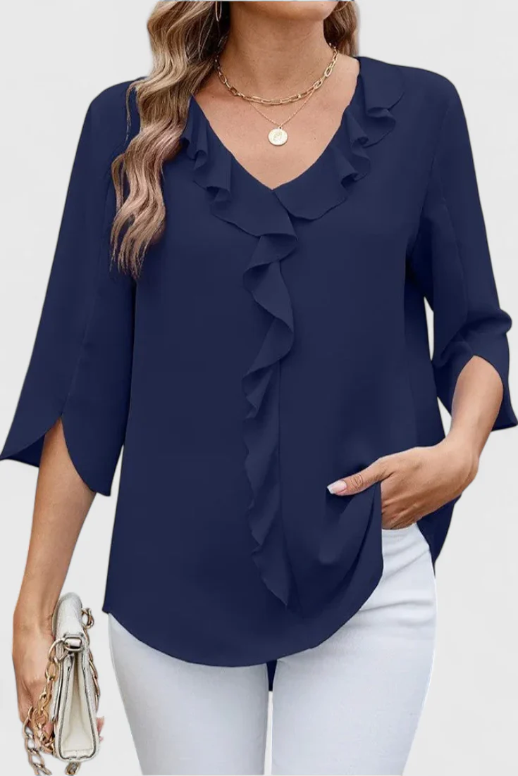 Cipriani™ | Blusa Fluida de Corte Relajado y Tacto Seda - Nuovo&CO
