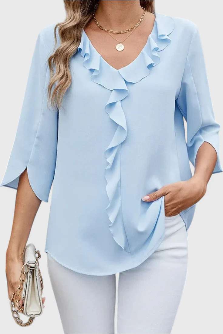 Cipriani™ | Blusa Fluida de Corte Relajado y Tacto Seda - Nuovo&CO