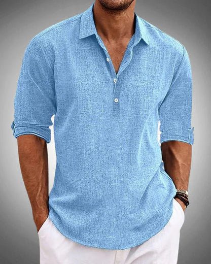 Matteo™ | Camisa de algodón texturizado - Nuovo&CO