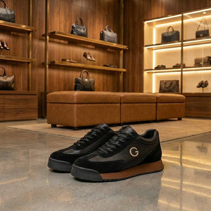 Giorgio™ | Sneakers de piel y ante bicolor estilo urbano - Nuovo&CO