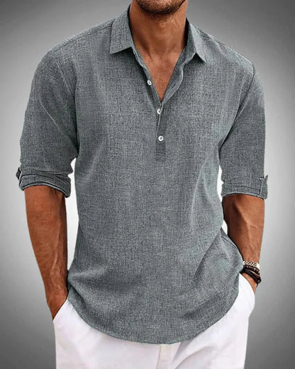 Matteo™ | Camisa de algodón texturizado - Nuovo&CO