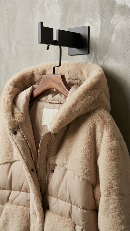 Camilla™ | Chaqueta acolchada con capucha y textura suave - Nuovo&CO