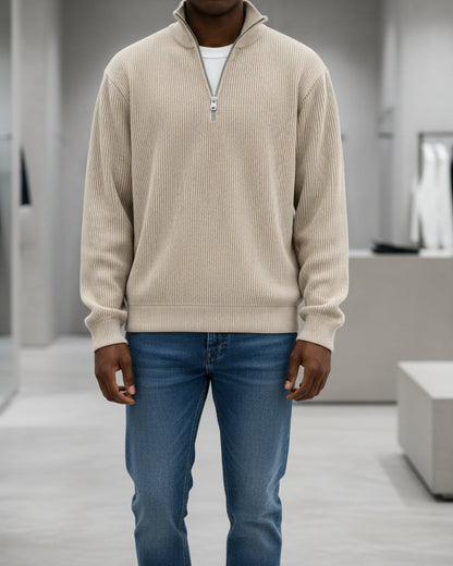 Mancini™ | Jersey de Punto Suave con Cuello Redondo - Nuovo&CO