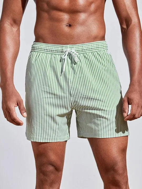 Bañador de rayas elegante