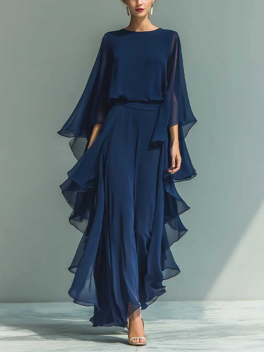 Aurora™ | Conjunto Elegante en Chiffon