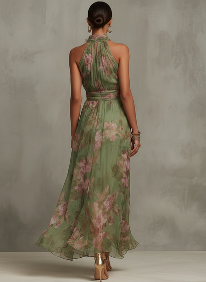 Sophie | Elegantes Sommerkleid mit Blumenmuster