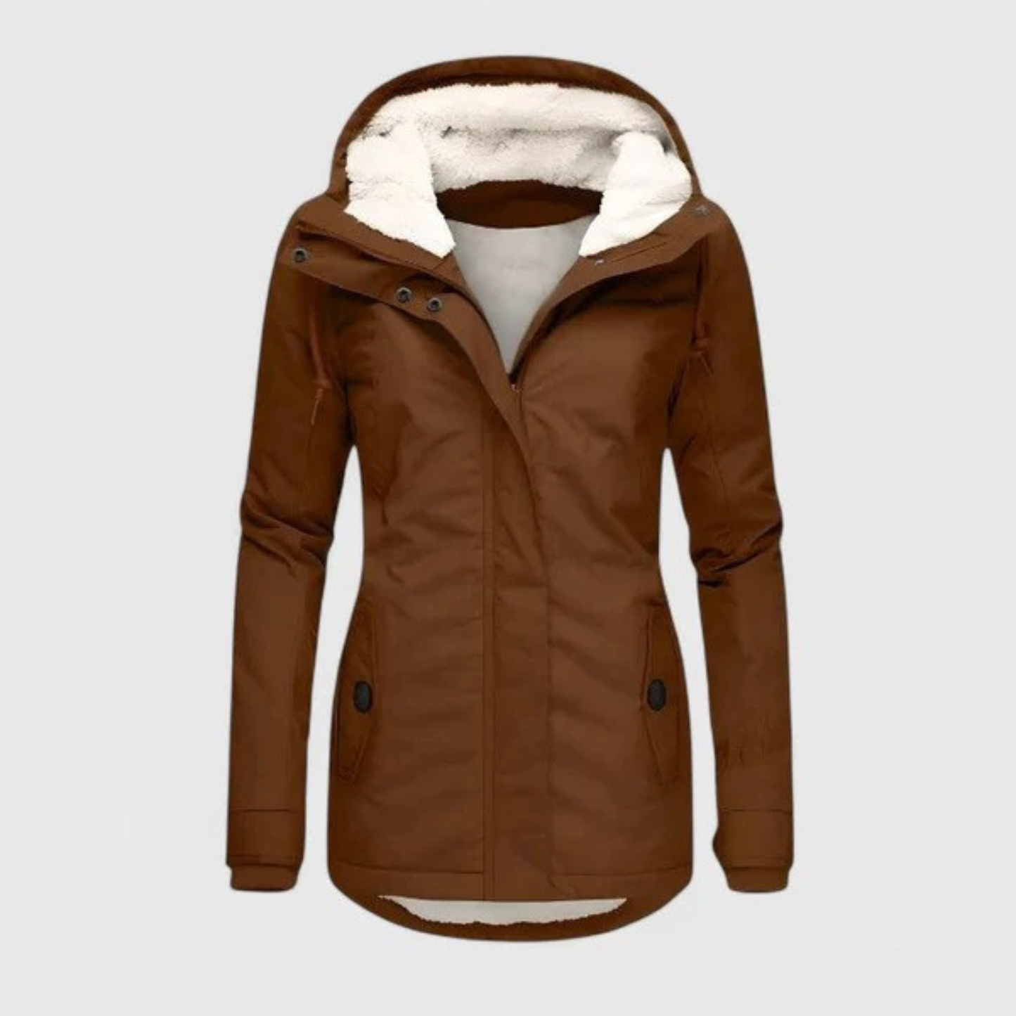 Valerie | Chaqueta Impermeable Capucha y Forro - Nuovo&CO