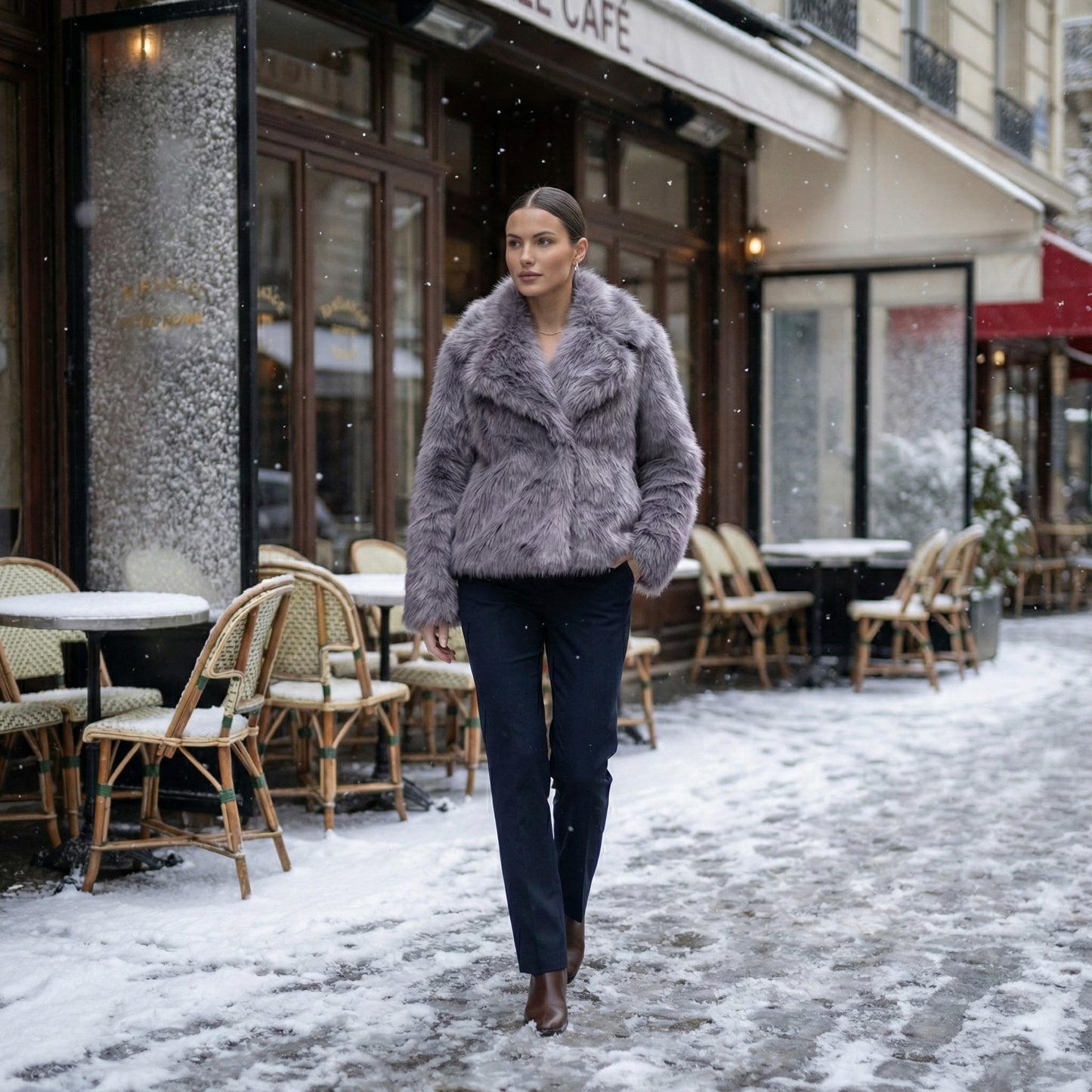 Valenttina™ | Chaqueta corta de piel sintética premium - Nuovo&CO