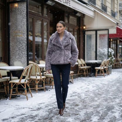 Valenttina™ | Chaqueta corta de piel sintética premium - Nuovo&CO