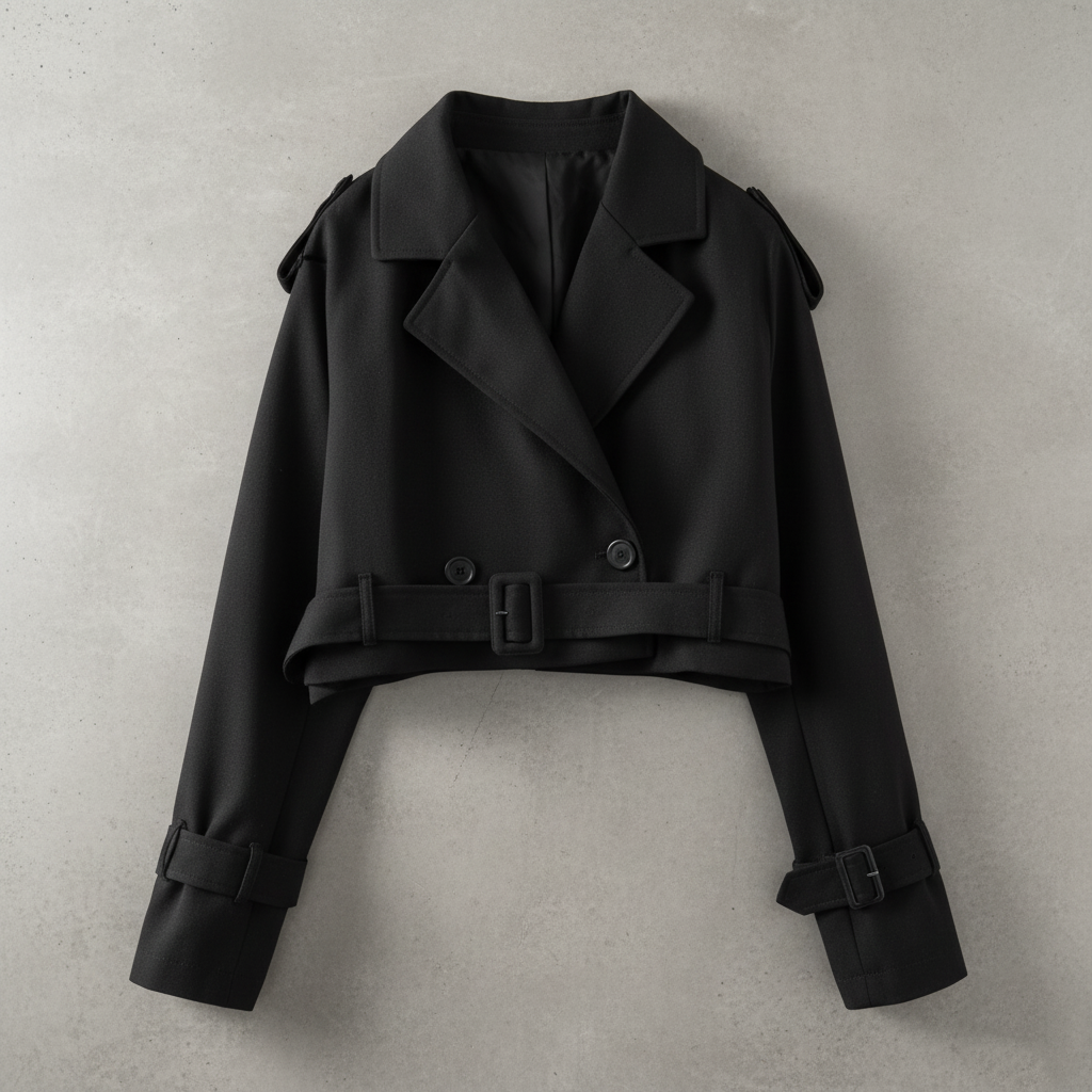 Arenisca™| Trench corto elegante para mujer - Nuovo&CO