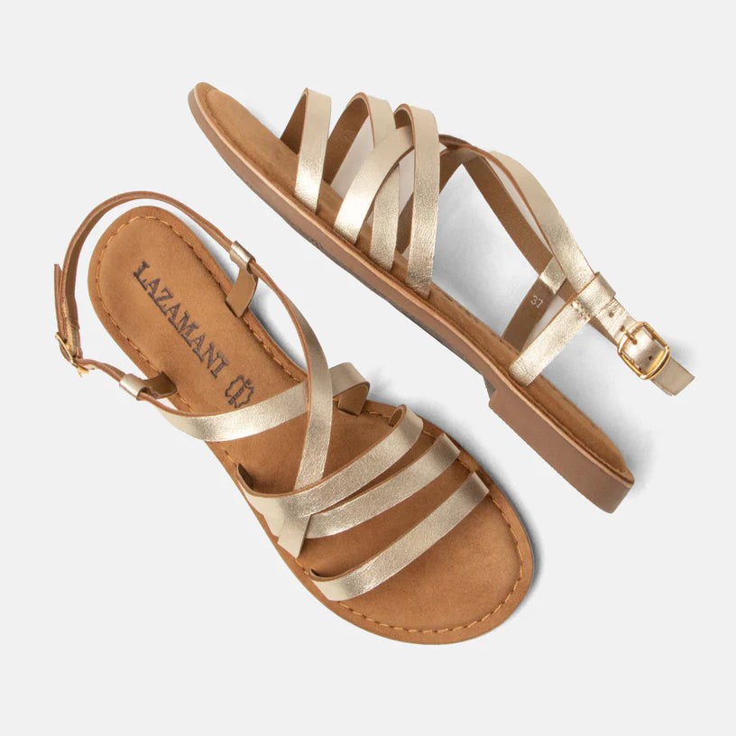 Tessa™ · Sandalia slingback de tiras de cuero - Nuovo&CO
