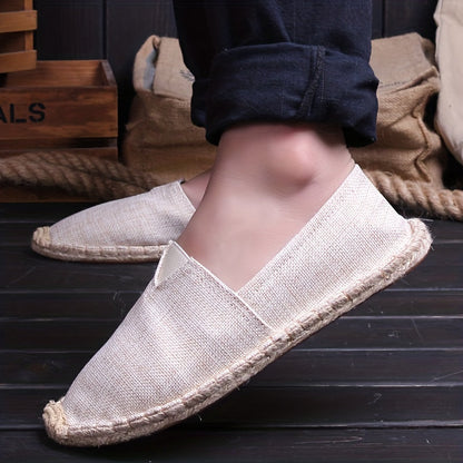 Elegantes alpargatas para hombre