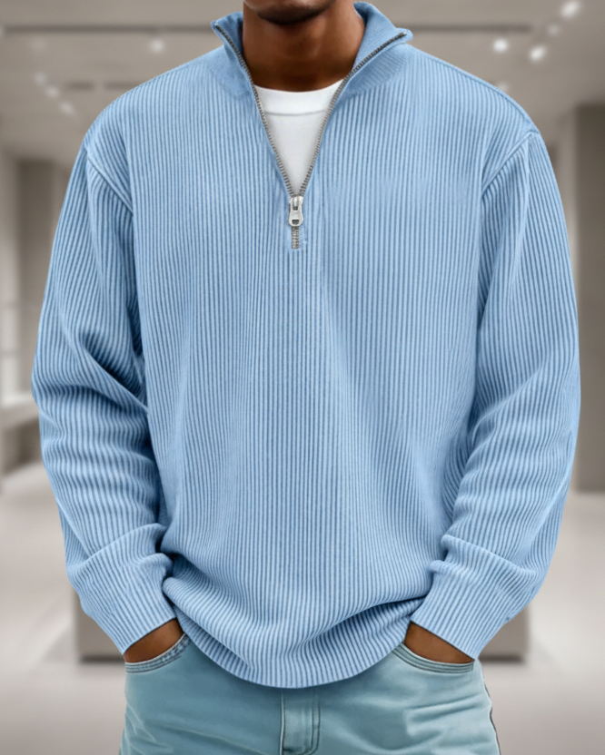 Mancini™ | Jersey de Punto Suave con Cuello Redondo - Nuovo&CO