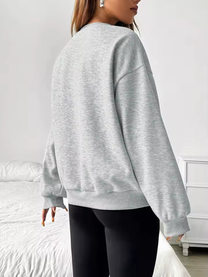 Ginevra™ | Sudadera Oversize de Tacto Estructurado (Efecto Neopreno) - Nuovo&CO