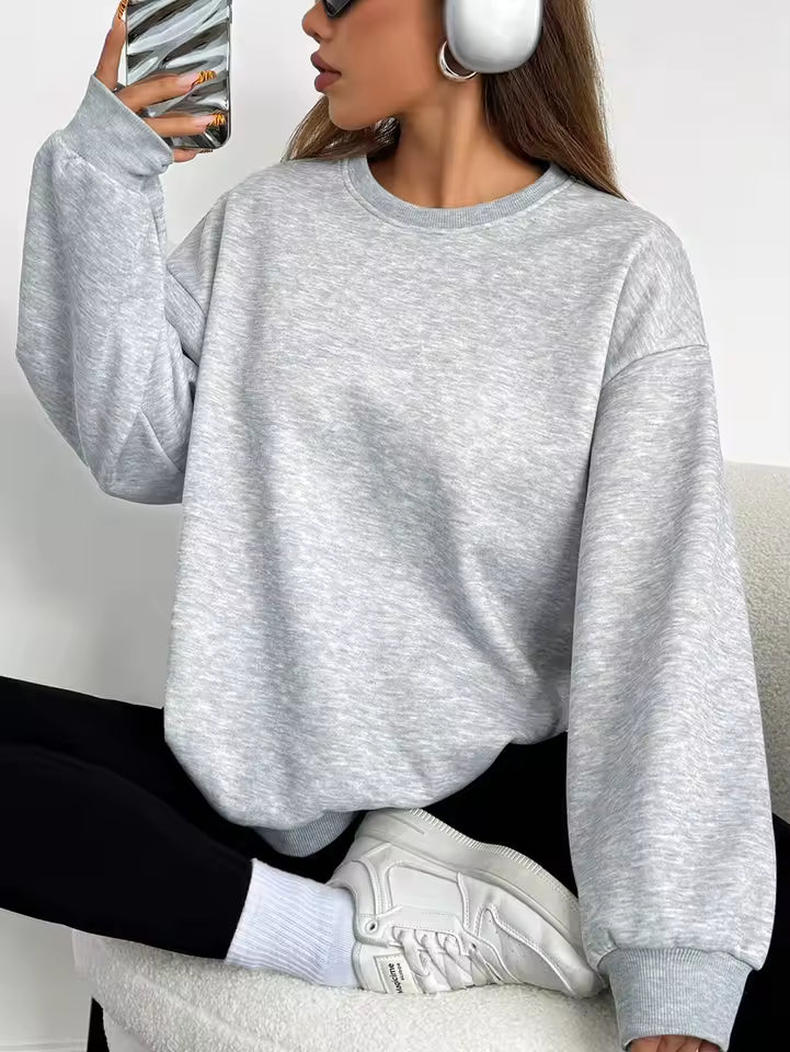 Ginevra™ | Sudadera Oversize de Tacto Estructurado (Efecto Neopreno) - Nuovo&CO