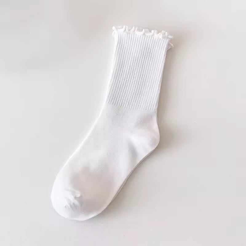 Cellini™ | Calcetines de Algodón Premium con Borde Rizado (Pack de 4) - Nuovo&CO