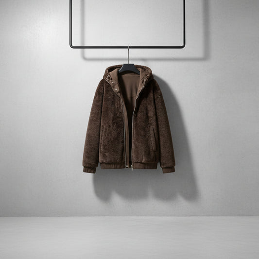 Giacomo™ | Chaqueta reversible efecto ante y felpa - Nuovo&CO