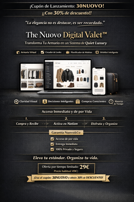 Nuovo Digital Valet™ | Tu estilista personal y organizador de armario inteligente - Nuovo&CO